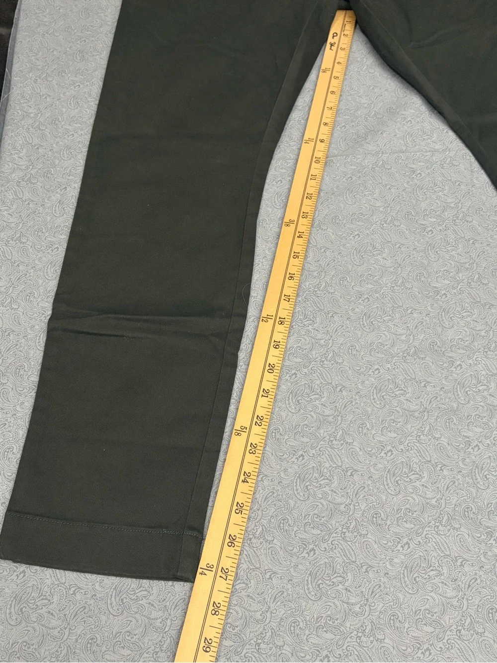 J. Crew Stretch 250 Skinny Black Chinos 32 x30 NWT